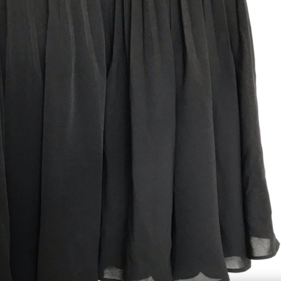 NWOT Club Monaco Split Pleat Flowy Skirt (Sz 12) - Picture 7 of 7